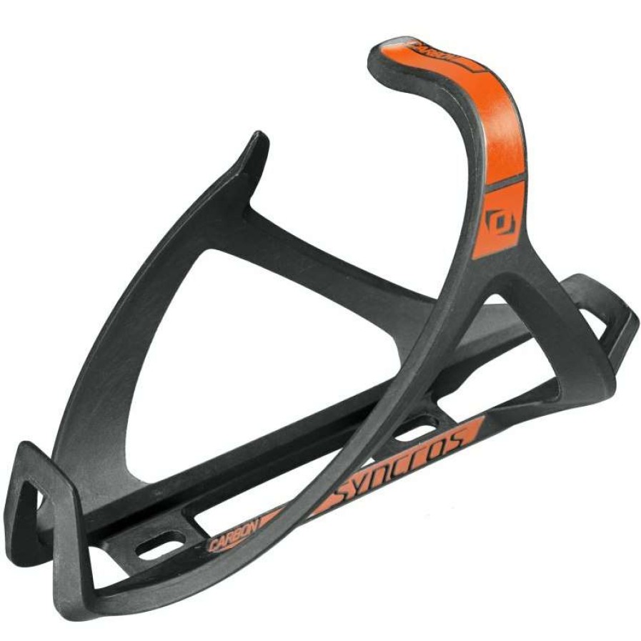 * Discount Syncros Tailor Cage 1.0 Left Bottle Cage Black/Squad Orange | Syncros Bike Accessories