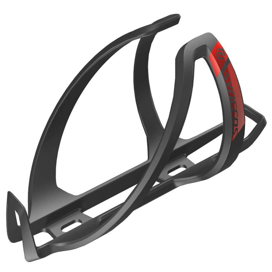 * New Products Syncros Coupe Cage 2.0 Bottle Cage Black/Florida Red | Syncros Bike Accessories