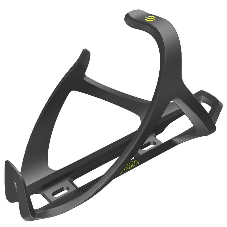 * Discounts Online Syncros Tailor Cage 1.0 Left Bottle Cage Black/Radium Yellow | Syncros Bike Accessories