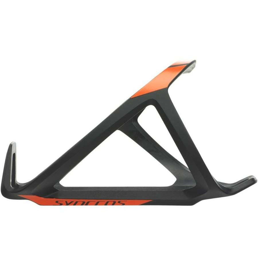 * Discounts Online Syncros Tailor Cage 2.0 Left Bottle Cage Black/Squad Orange | Syncros Bike Accessories