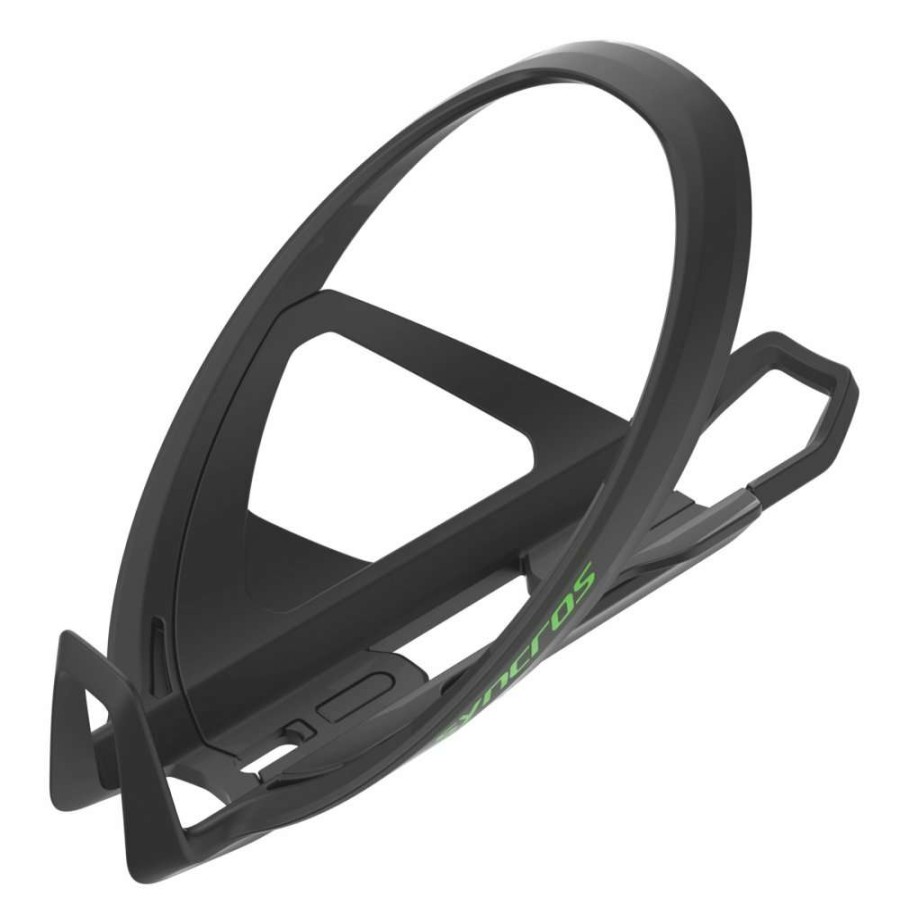 * New Arrivals Syncros Cache Cage 2.0 Bottle Cage Black/Smith Green | Syncros Bike Accessories