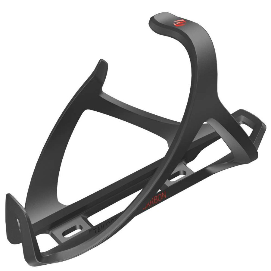 * New Arrivals Syncros Tailor Cage 1.0 Left Bottle Cage Black/Spicy Red | Syncros Bike Accessories