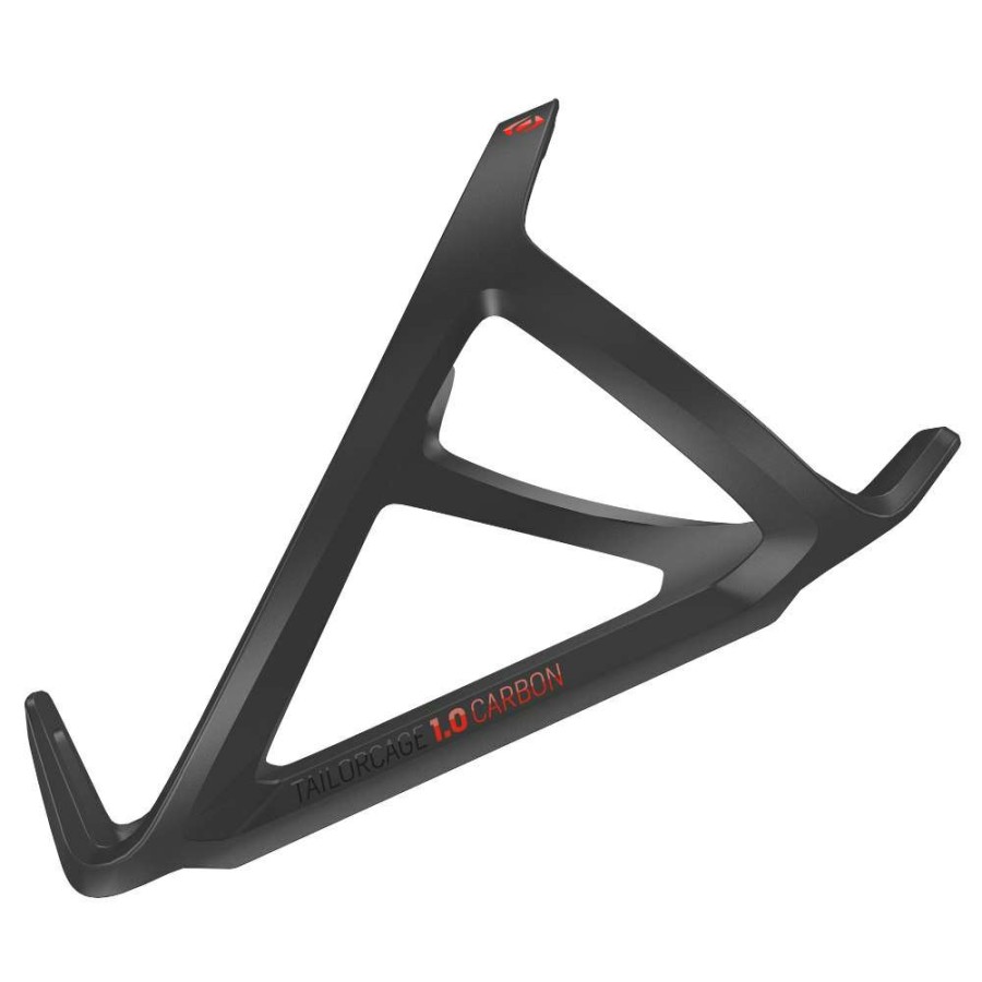 * New Arrivals Syncros Tailor Cage 1.0 Left Bottle Cage Black/Spicy Red | Syncros Bike Accessories