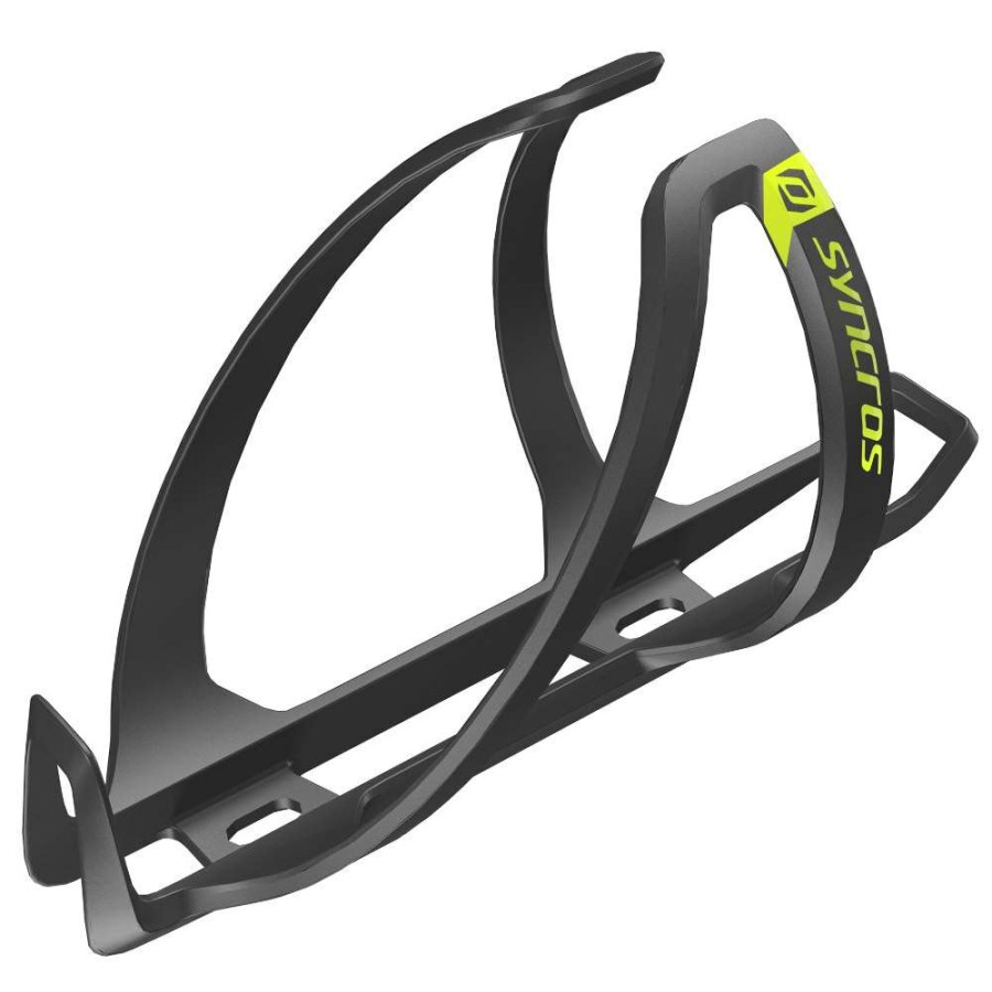 * Shop Syncros Coupe Cage 1.0 Bottle Cage Black/Radium Yellow | Syncros Bike Accessories