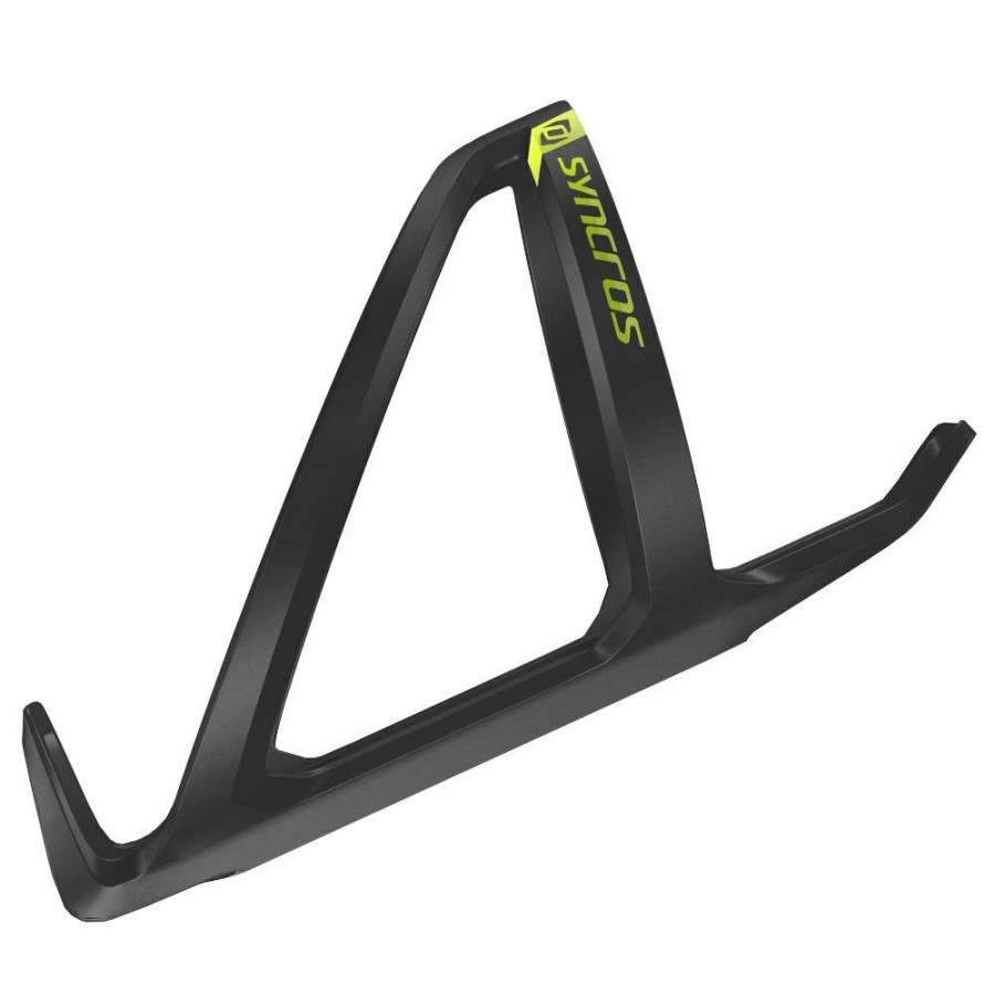 * Shop Syncros Coupe Cage 1.0 Bottle Cage Black/Radium Yellow | Syncros Bike Accessories