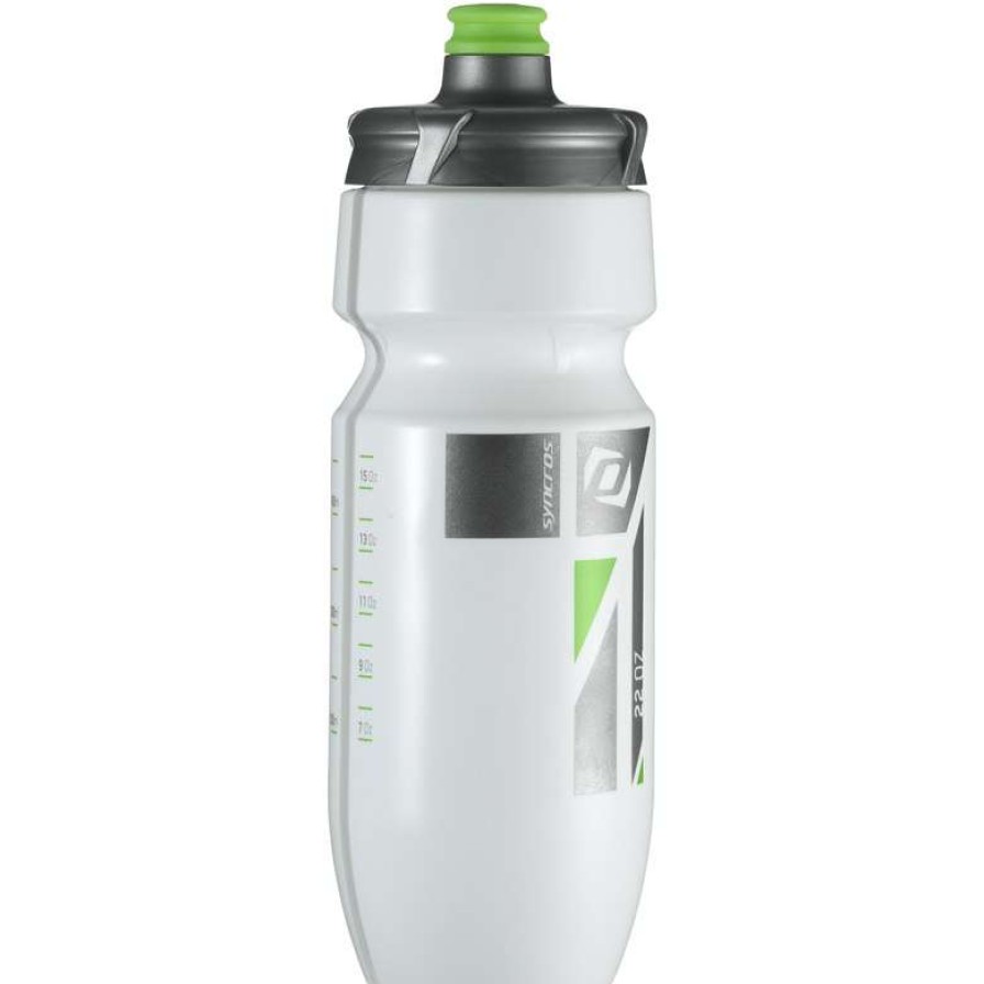 * New Arrivals Syncros Corporate Plus Bottle 650Ml White/Green | Syncros Bike Accessories