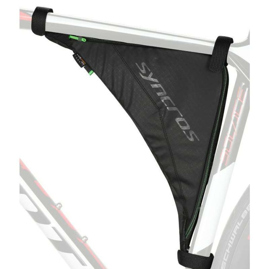 * Discounts Online Syncros Retro Frame Bag Black | Syncros Bike Accessories