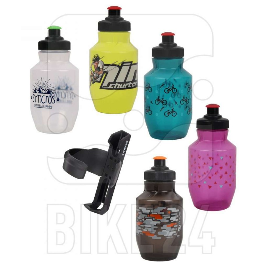 * For Sale Syncros Kids Set Bottle + Side Entry Cage 300Ml | Syncros Bike Accessories